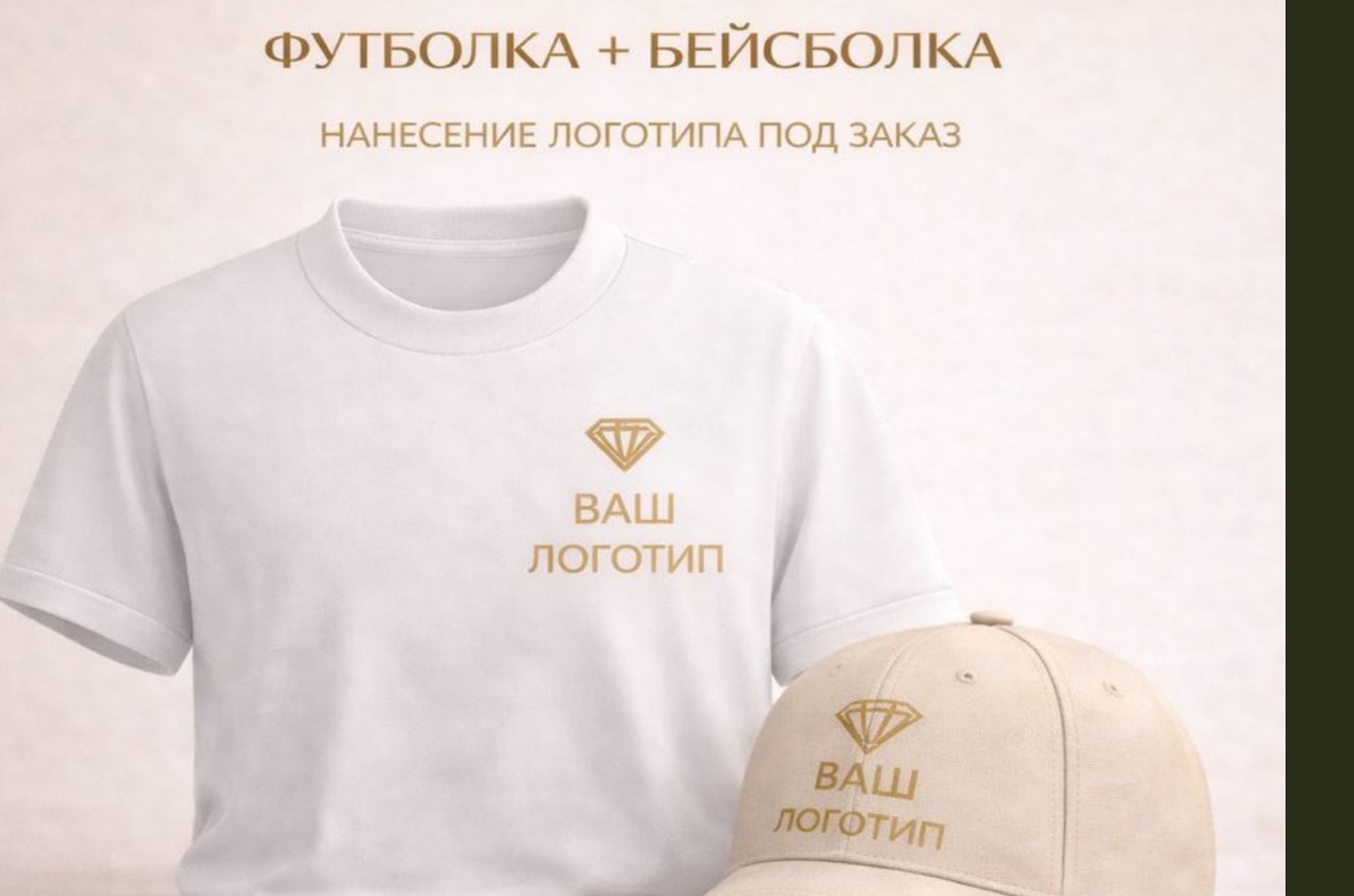 Комплект футболка + бейсболка